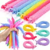 5pcs 10pcs 20pcs decompressed bracelet toy party gathering stuffed toy random fidget work colorful elastic rope fingertip toy