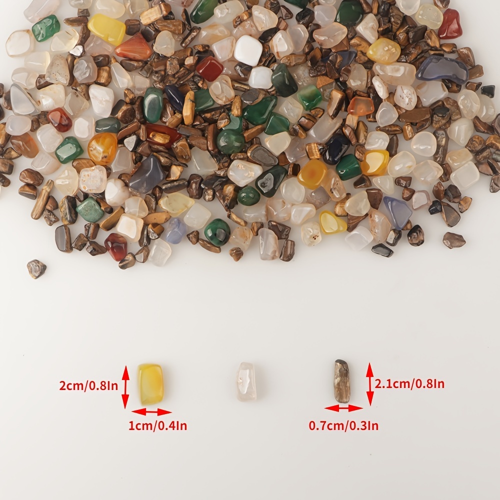 Agate Vase Fillers Decorative Stones Temu