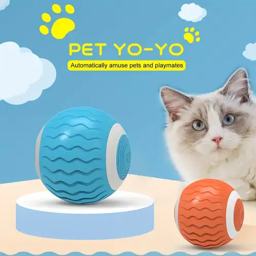 Compra online de Brinquedos elétricos inteligentes da bola do gato  brinquedos de rolamento automático do gato para gatos que treinam  brinquedos auto-moventes do gatinho para o jogo interativo interno