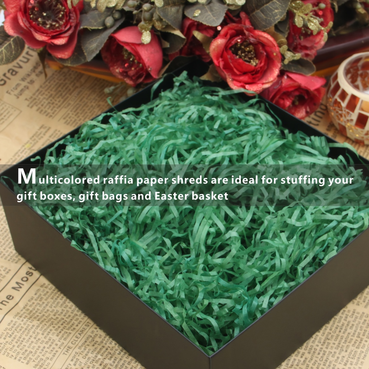 Versatile Shredded Paper for Gift Baskets Items 