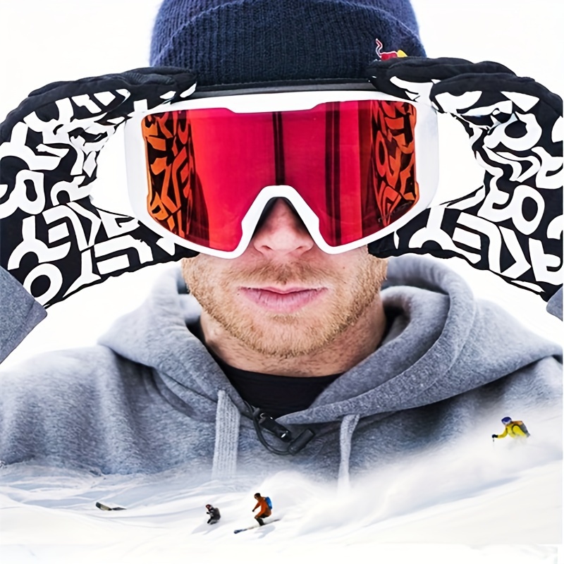 Maschera da snowboard da sci uomo e donna Occhiali da sci, protettivo  antivento motocross