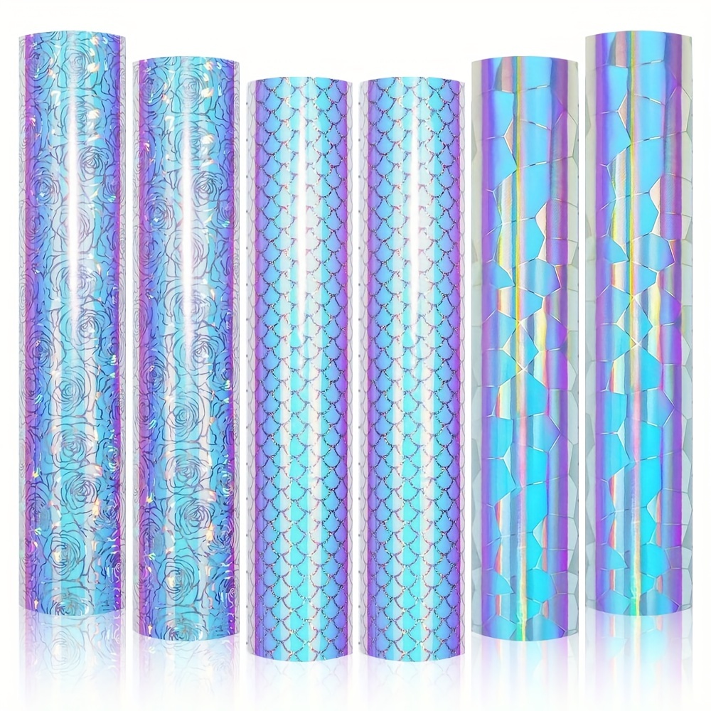 Laser Holographic Colorful Self Adhesive Vinyl For - Temu