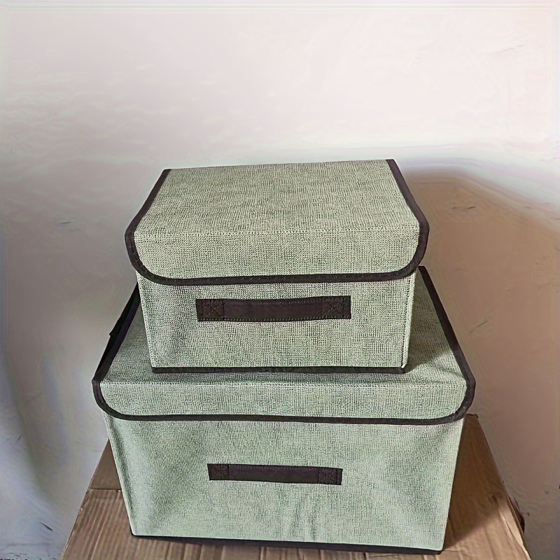 Boîte de tissus avec couvercle Boîte de rangement de protection contre la  poussière pour bébé
