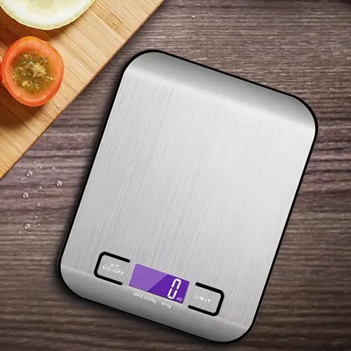 high precision kitchen scale 10kg roasting electronic weighing stainless steel household charging herbal medicine coffee roasting scale accuracy 1g