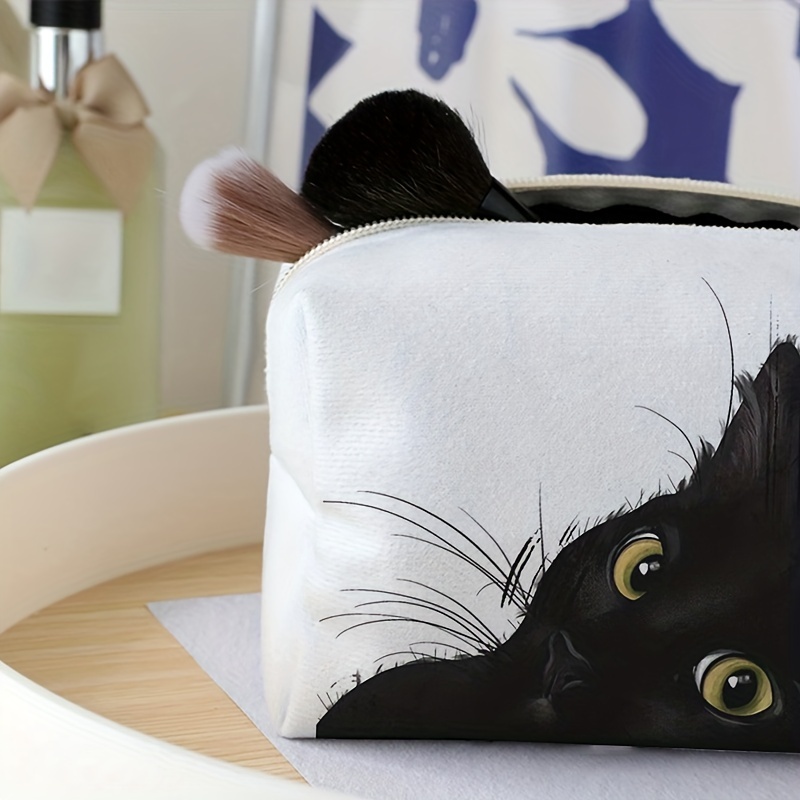 Gatto nero gattino donna tote bag grande borsa da viaggio borsa da spiaggia  riutilizzabile drogheria shopping bag laptop tote bag per ragazze signore,  Multicolore : : Moda