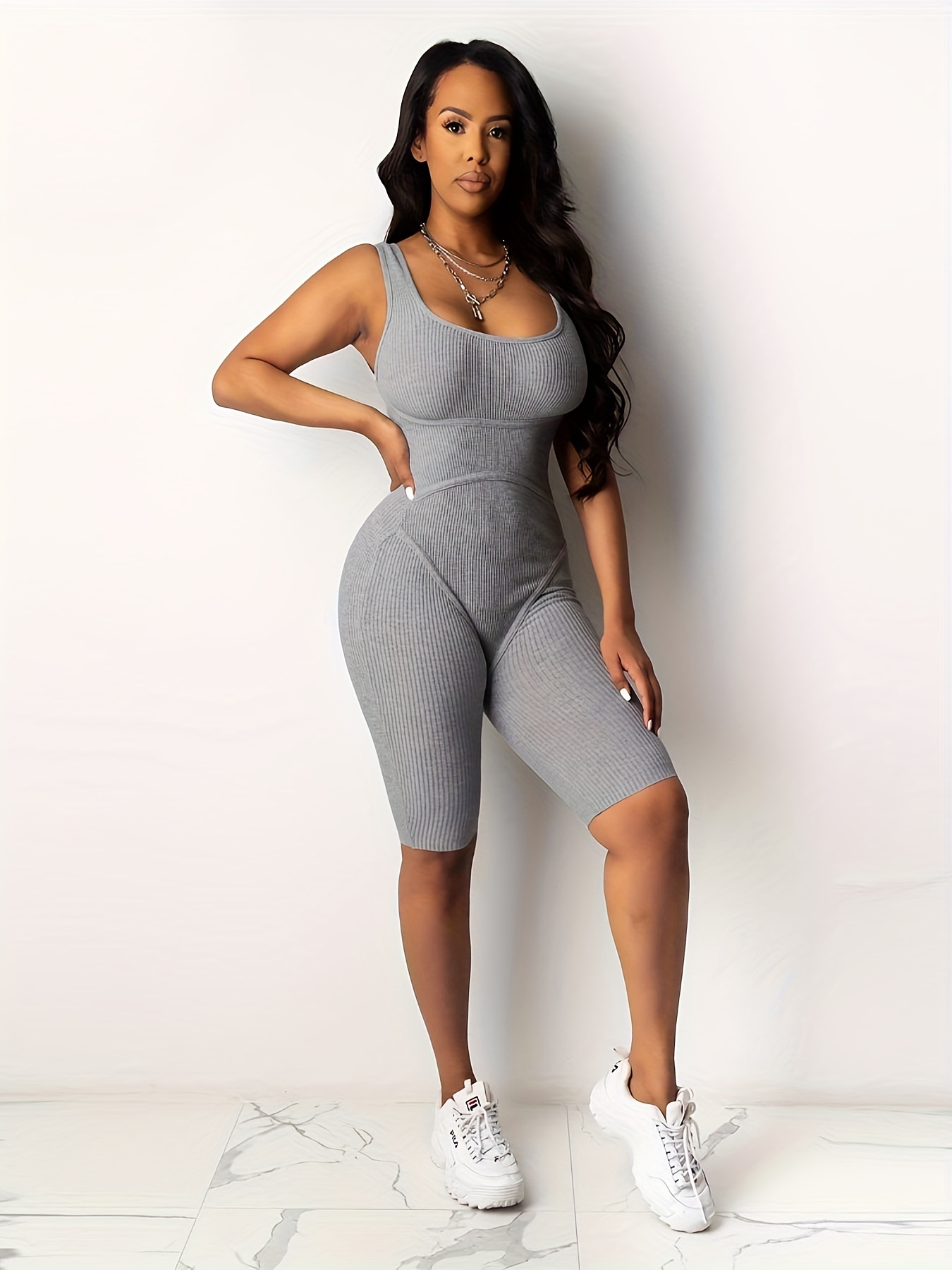 Pants for Women,Clearance Women's Plus Size Women's Summer New Women's  Casual Solid Color Pocket Square Collar Loose Suspenders Jumpsuit Loose  Causal Pants 