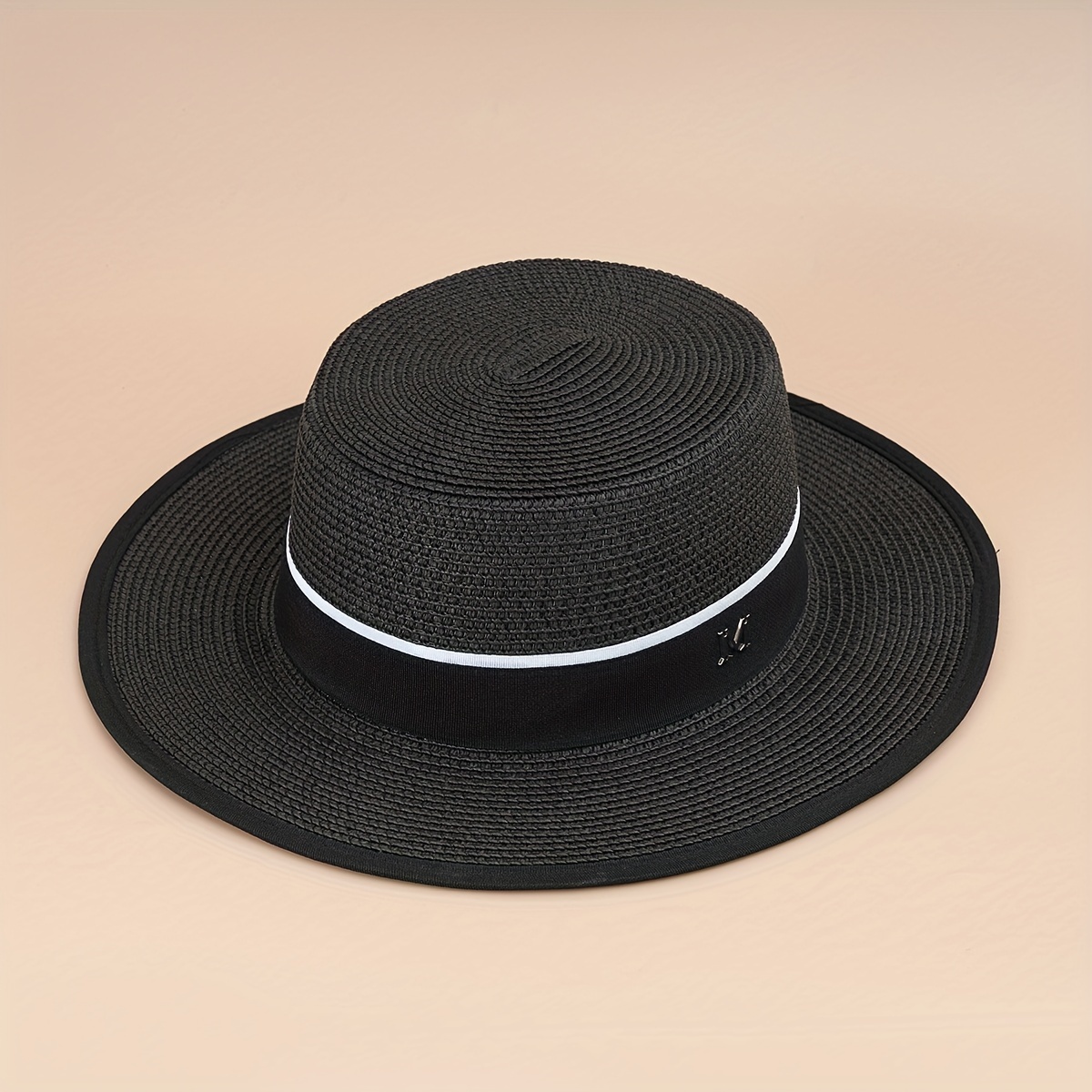 Classic Sunshade Straw Hat Outdoor Beach Seaside Hat Men Women