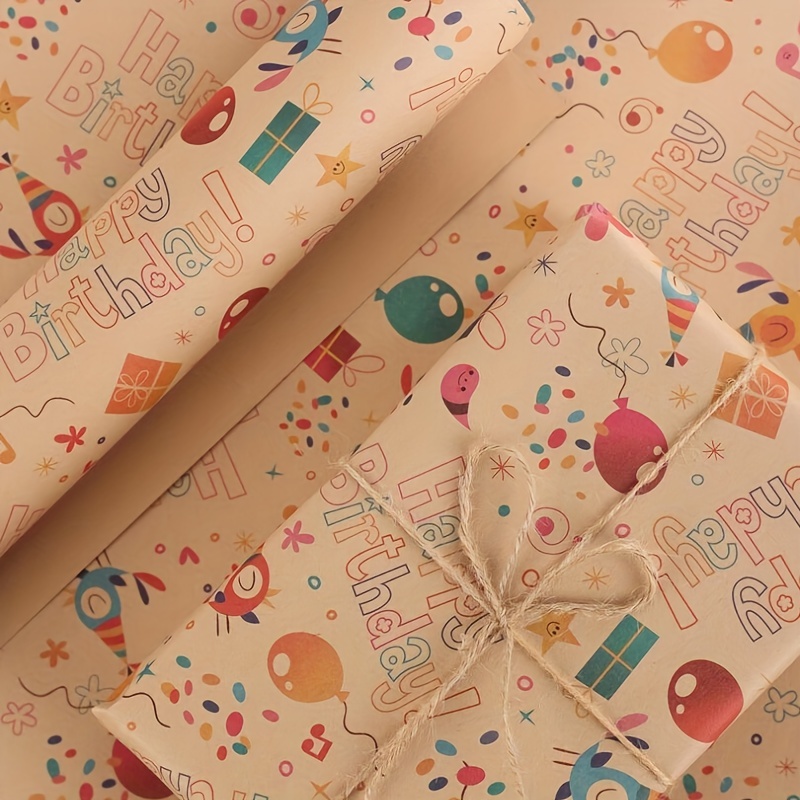 Cow Skin Wrapping Paper Birthday Gift Holiday Wrapping Paper - Temu