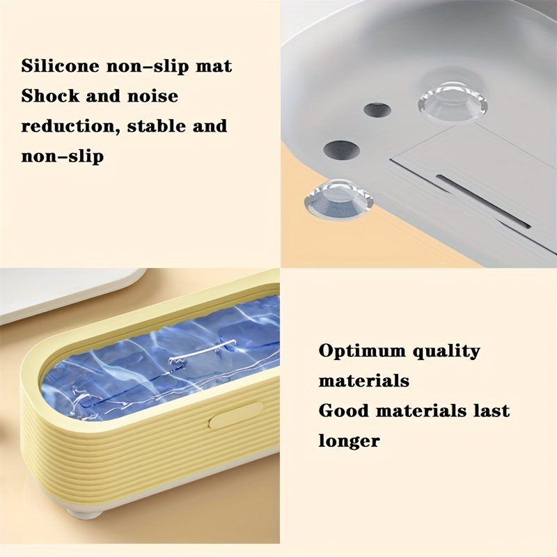 Multifunctional Cleaning Machine For Glasses, Jewelry, Makeup Brush,  Washer, Portable Mini Electric Cleaning Box - Temu