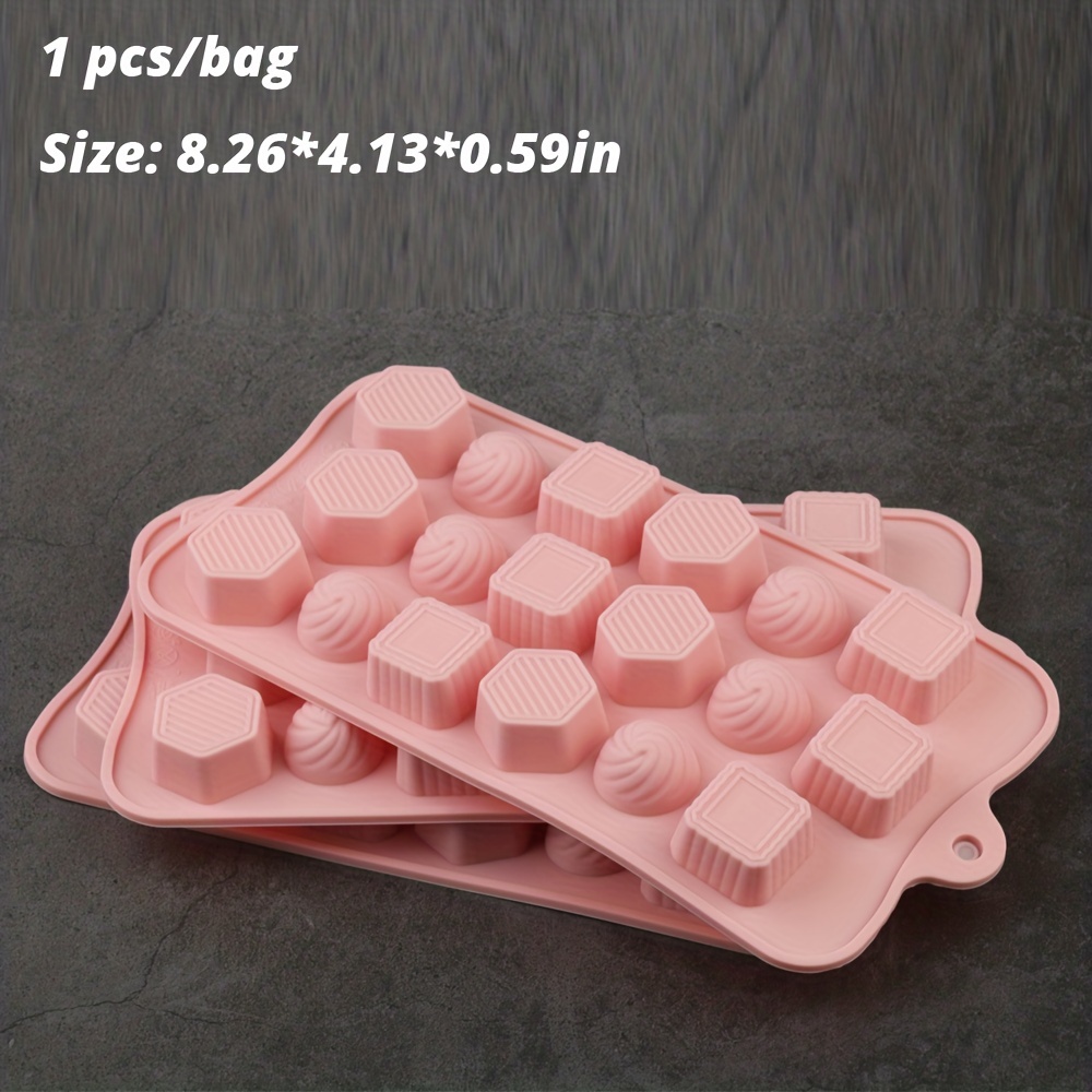 Chocolate Molds Gummy Molds Silicone - Candy Mold and Silicone Ice Cube  Tray Nonstick Including Hearts, Stars, Shells