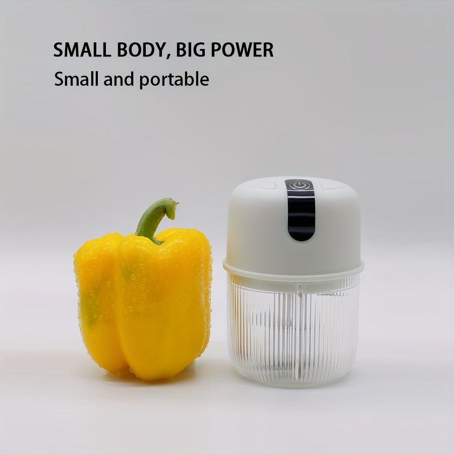 Electric Mini Food Chopper, Rechargable Small Food Processor for Garlic etc