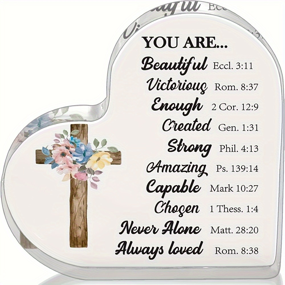 Acrylic Gifts for Women Inspirational Gifts with Inspirational
