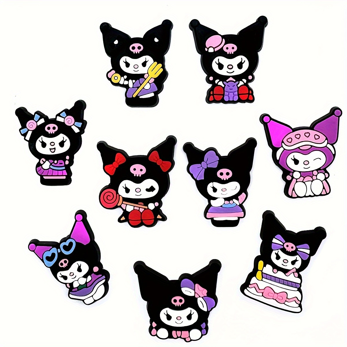 Cute Cartoon Cat Shoe Charms For Girls Kawaii Shoe - Temu