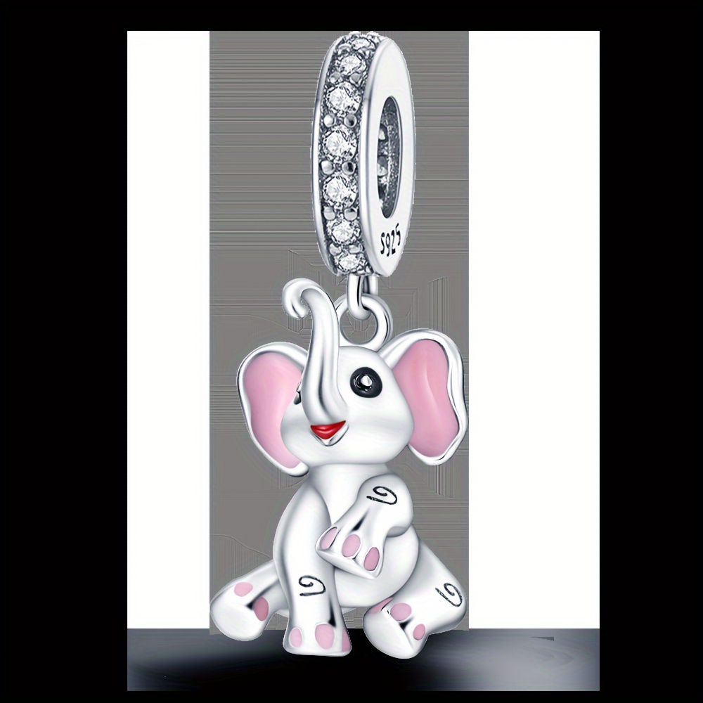 Pink 2025 elephant charm