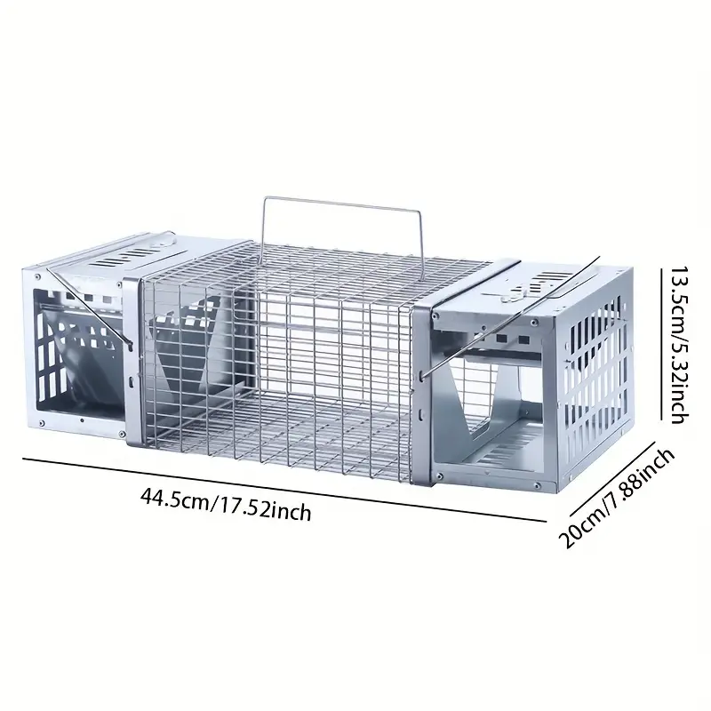 Advanced Four Door Rodent Animal Cage Humane Live Mouse Trap - Temu