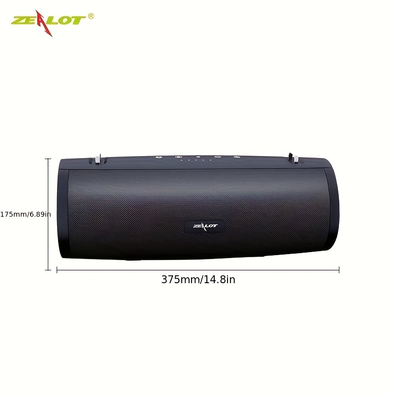 Altavoces Inalámbricos Zealot S39 60 W: 24 Horas Sonido - Temu Chile