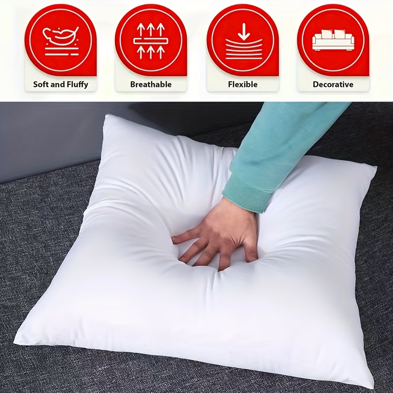 1pc Throw Pillow Inserts, Room Decor ,Down Alternative Pillow Core