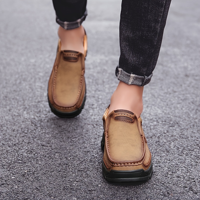PW TOOLS Zapatos ortopédicos para Hombres - Mocasines sin Cordones