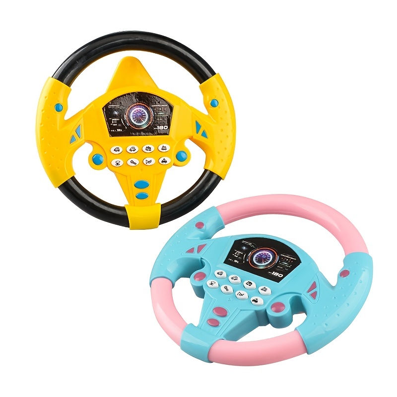 Auto-Simulation Beifahrer-Lenkrad Spielzeug Kinder Musik-Lenkrad