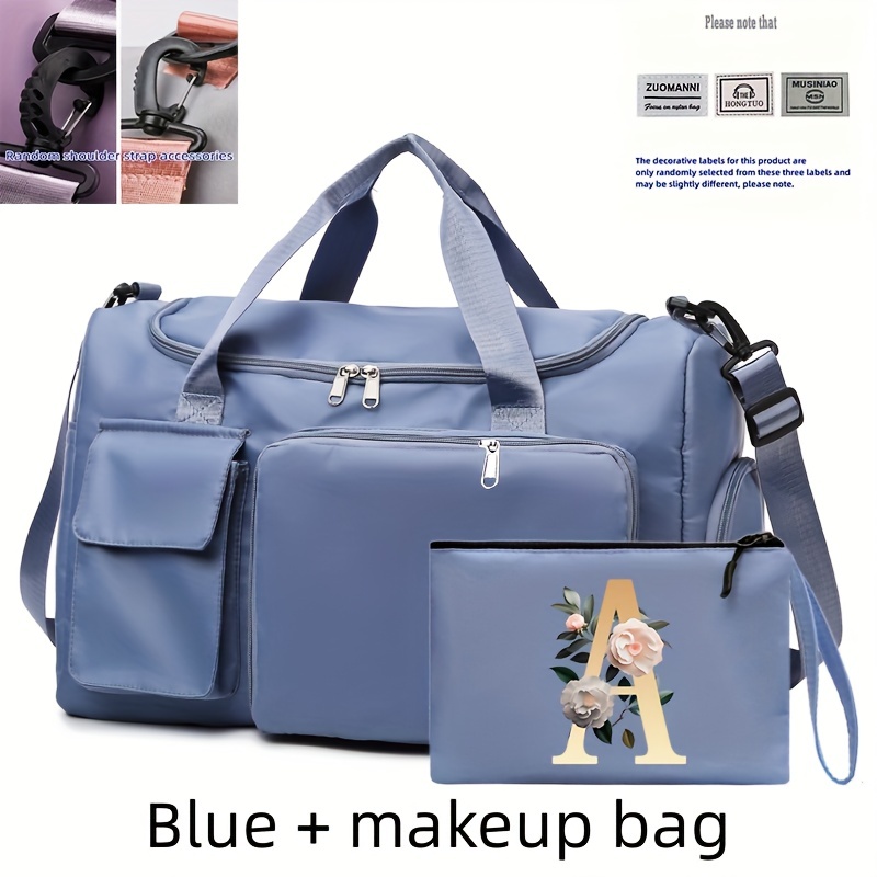 Clear Holographic Sports Duffle Bag, Laser Waterproof Pvc Gym Bag, Large  Capacity Travel Weekend Bag - Temu Japan