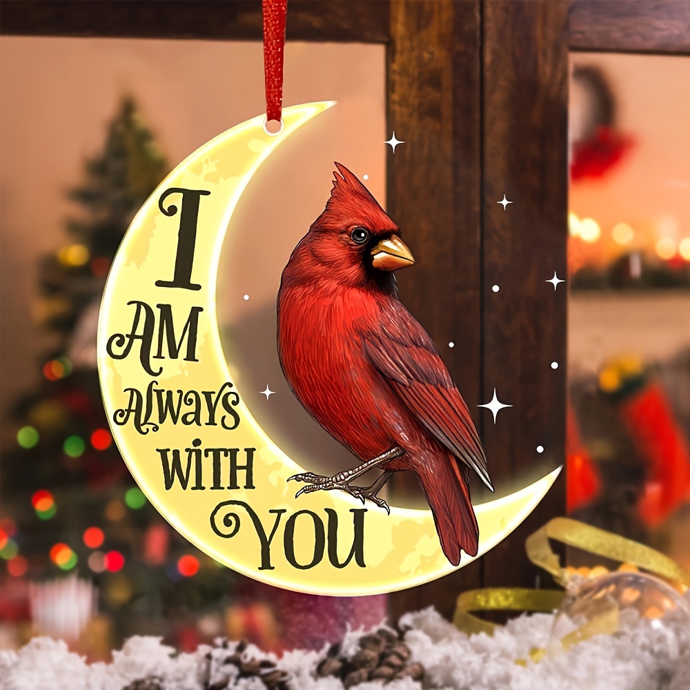 Hanging Bird Christmas Ornament