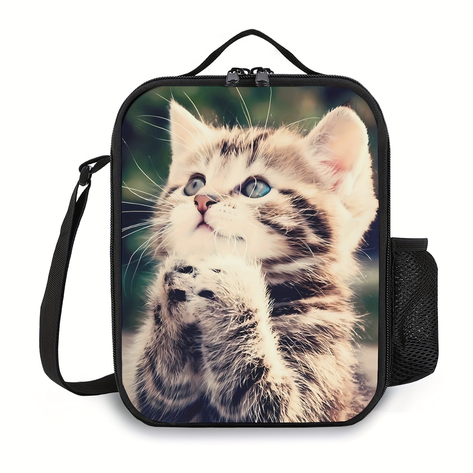 Wolf Lunch Box Insulated Food Container Meal Bag Lunch Bag For