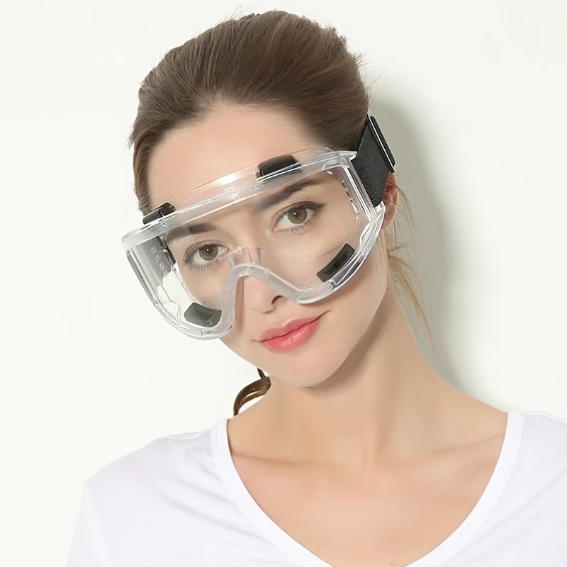 Gafas De Seguridad De Grado Industrial: Protección Contra Salpicaduras,  Polvo Y Viento Para Trabajo, Laboratorio E Investigación