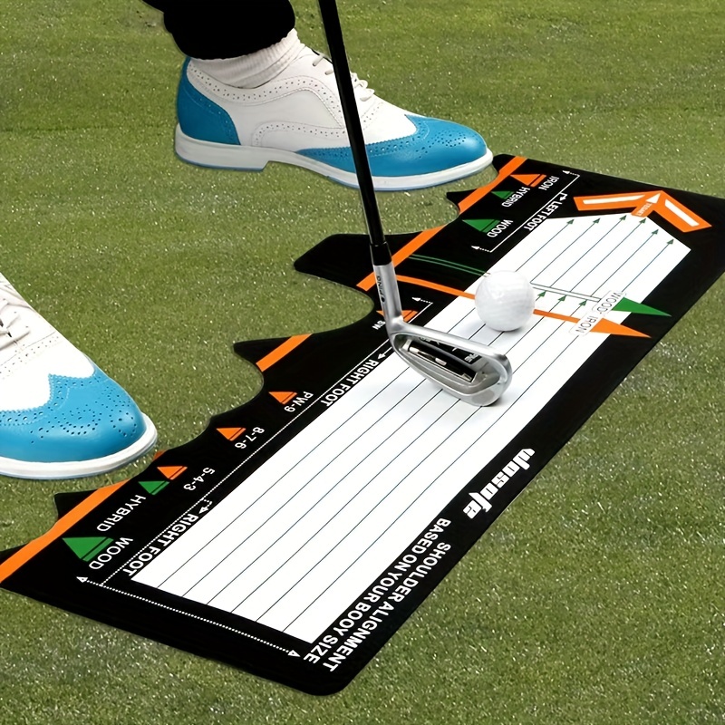 new golf swing station mat posture correction mat golf novice practice mat for beginners details 1