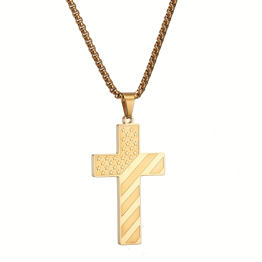 Cross chain with on sale bible verse