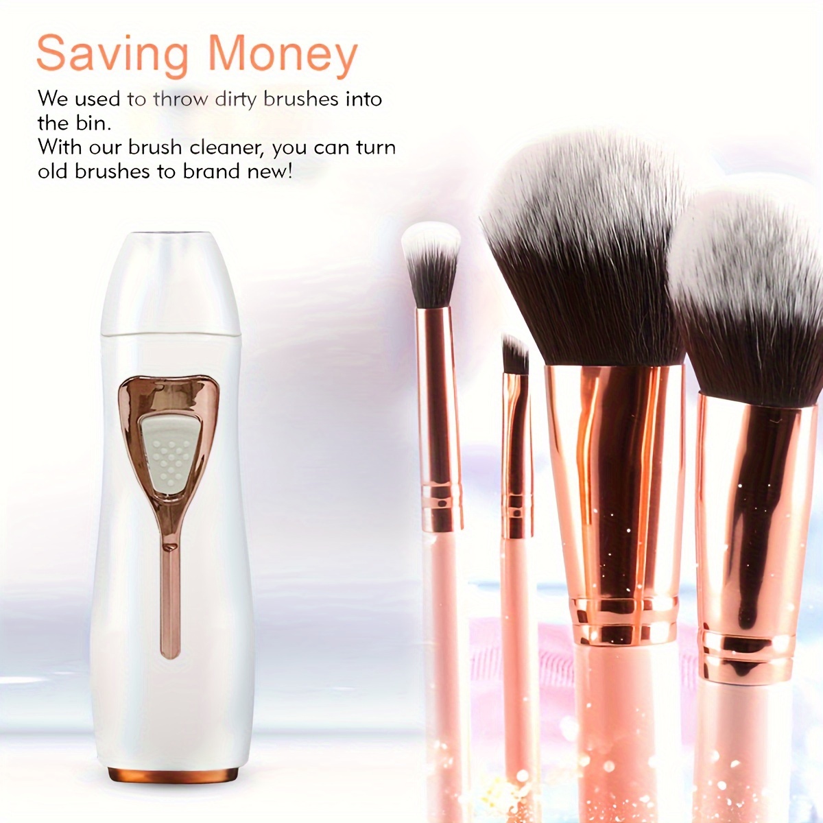 Makeup Brush Cleaner And Dryer Machine Electric Cosmetic - Temu