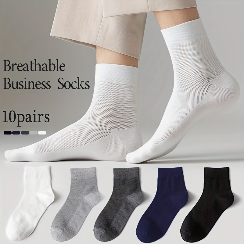 Calcetines tobilleros transpirables de algodón para hombre, medias  deportivas de corte fino, color negro, alta calidad