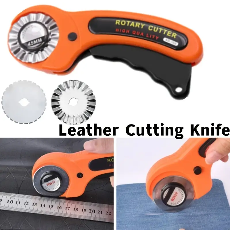 1pc 45mm/1.57inch Rotary Cutter Set Blades Fabric Circular Quilting Cutting  Patchwork Leather Craft Sewing