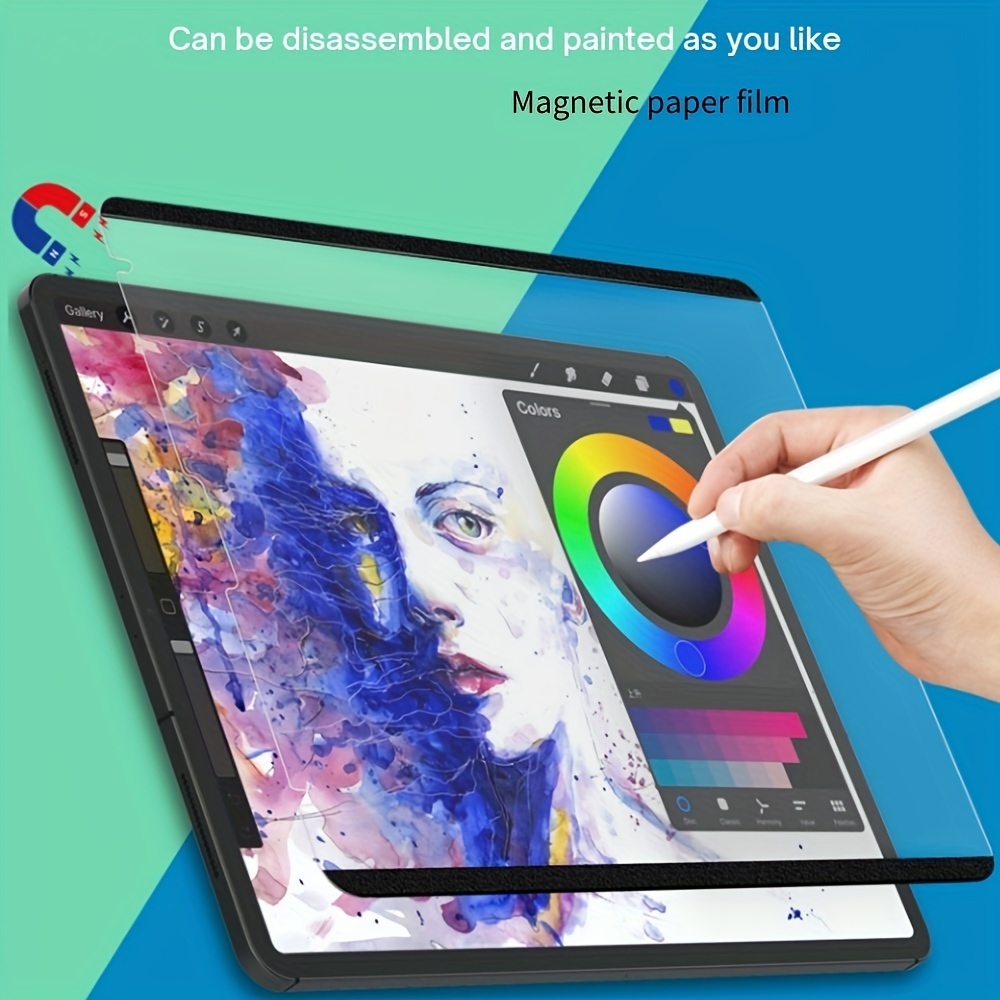 [2 PACK] iPad 10.2 Paper Feel Screen Protector for Drawing and Writing  Anti-Glare and Paper Feel Easy Installation Kit for iPad 10.2