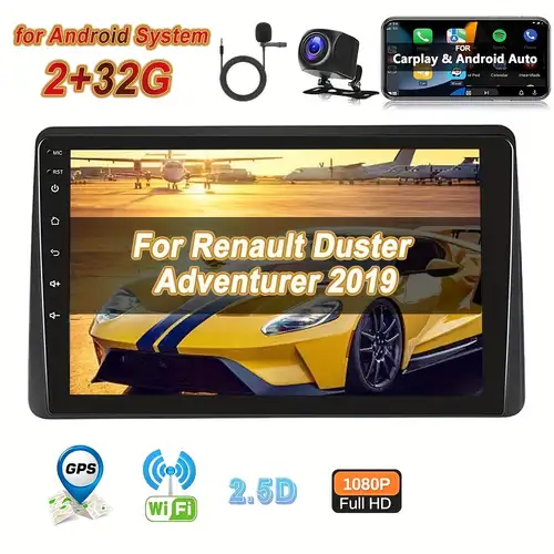 Android 10.0 Lecteur Autoradio pour Clio 3 2006 - 2019 Autoradio Multimédia  Carplay Ips Ecran 2din Android Auto