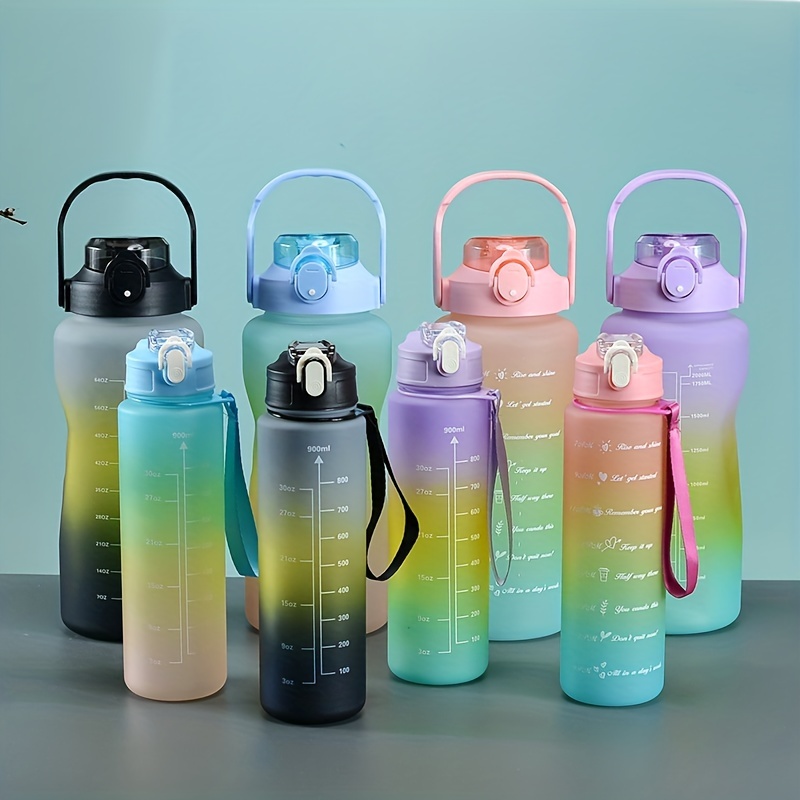 Kids Water Bottle With Straw Kids Travel Cup Space Water Bottle