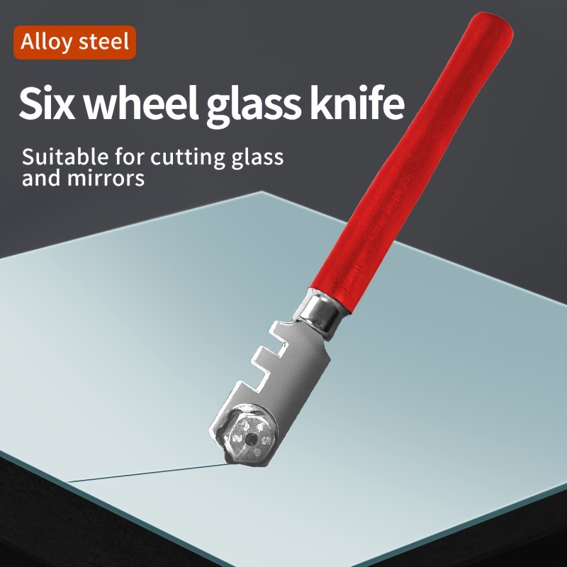 Six Wheels Glass Knife Handheld Multifunctional Household - Temu