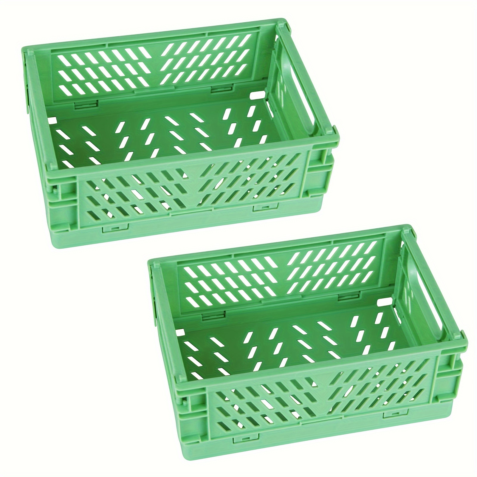 Pastry Storage Bins, Mini Plastic Storage Bins, Small Baskets For  Organization, Foldable Storage Bins For Bedroom Decor Classroom Office  Kitchen - Temu