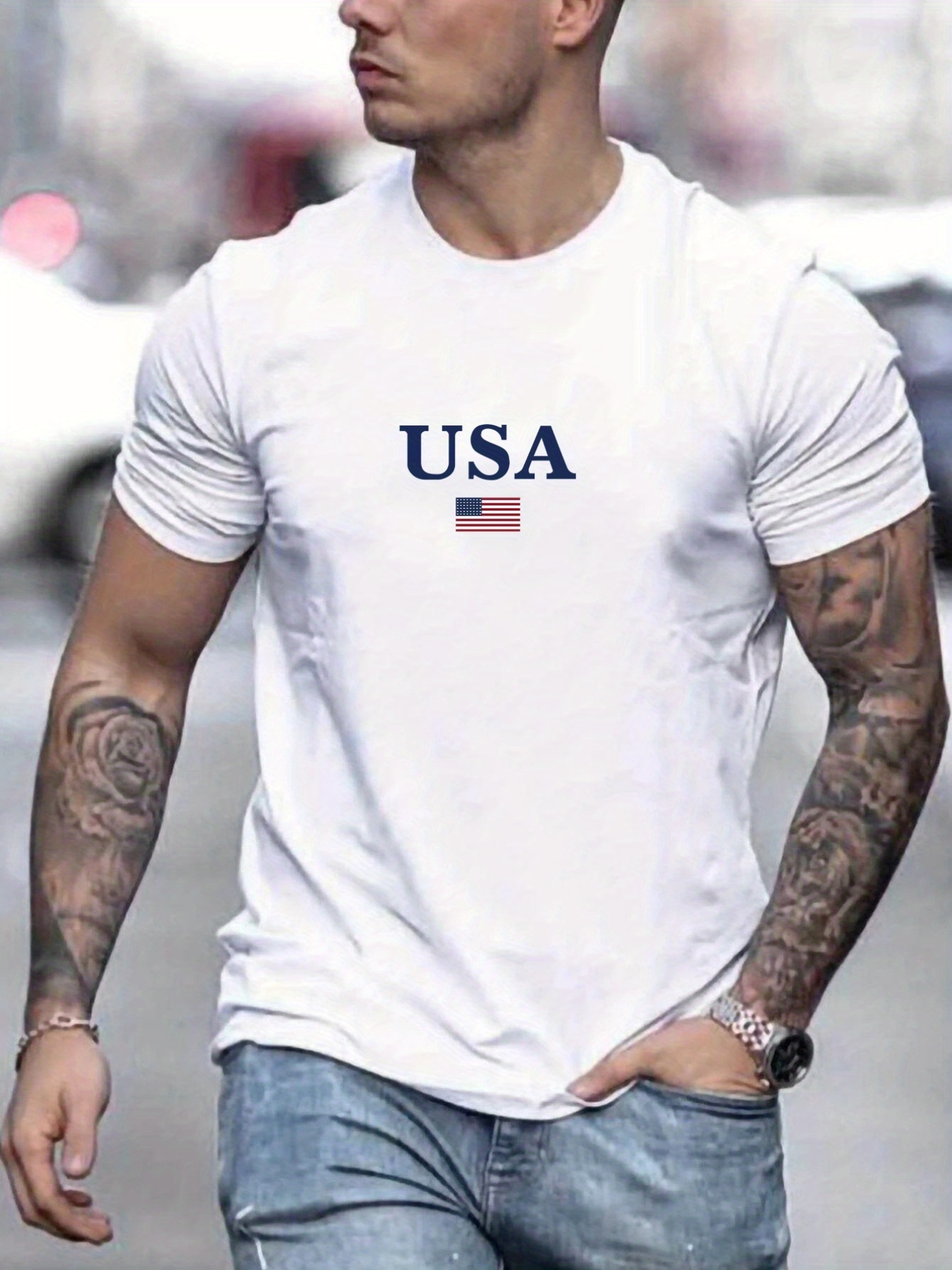 American shop t-shirt herren