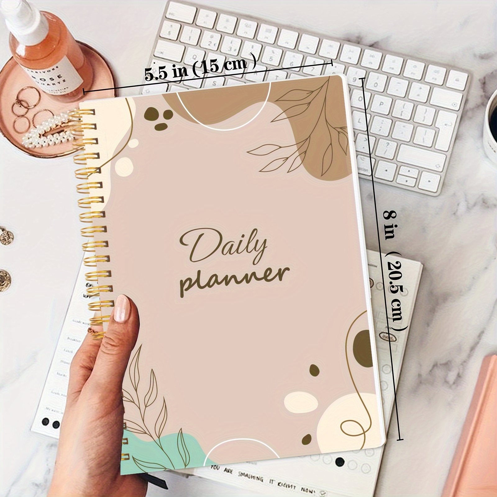 Stay Organized Track: Daily Planner Undated List Notebook - Temu