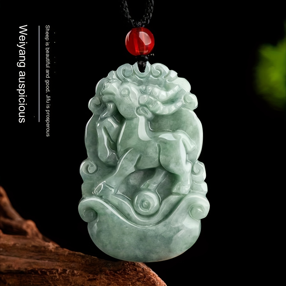 Jade hot sale rat pendant