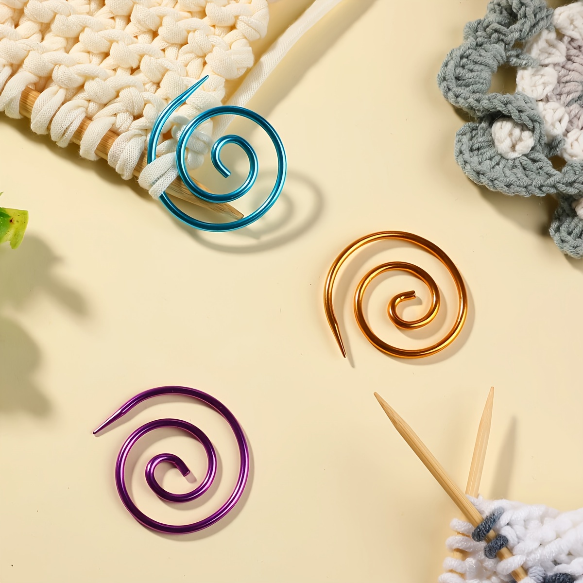 Spiral Cable Knitting Needle, Spiral Cable Needle, Circular