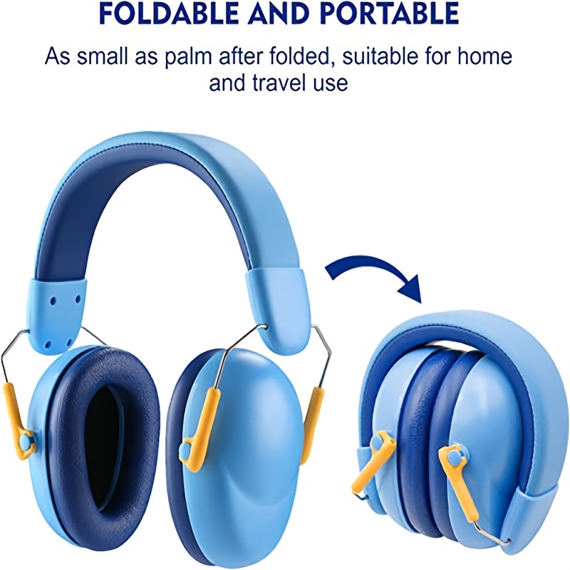 Noise Cancelling Kids Headphones 26db Ear Protection Earmuffs For Ages  Months To 14 Years Perfect For Parties, Concerts, And Fireworks (blue)  Temu Australia