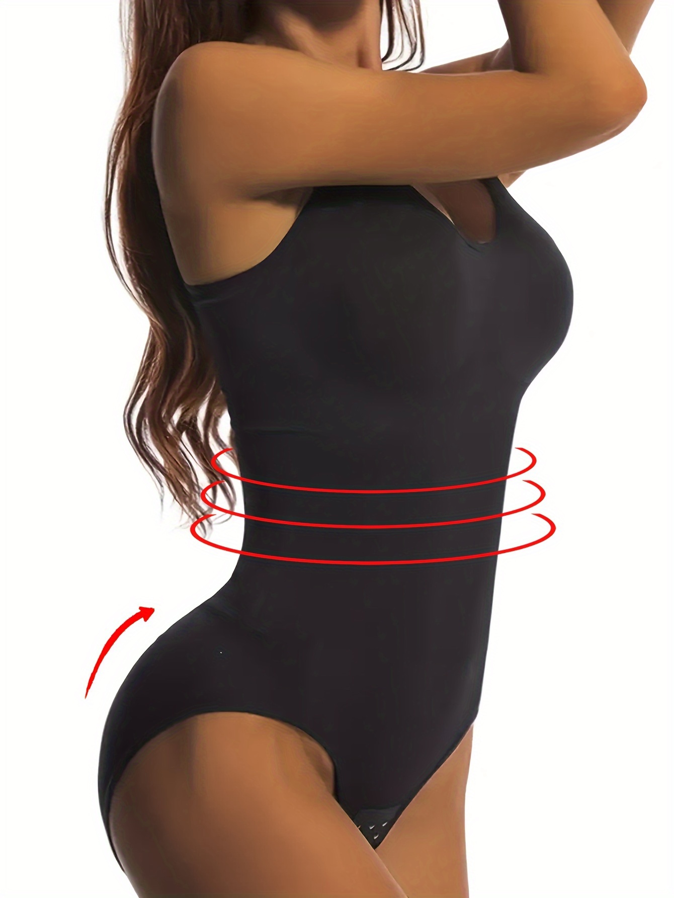 Shaping Bodysuit Tummy Control Butt Lifting Open - Temu