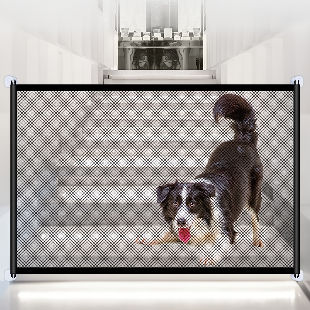 Magic-Gate Hund Isolation Netz Tragbare Faltbare Haustier Isolation Zaun  Hund Barriere Sicherheitszaun Netz