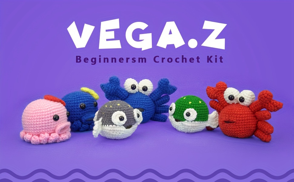 Crochet Kit for Beginners Small Octopus Crochet Knitting Kit Adorable Animal  Crochet Starter Pack with 5 Colors Thread - AliExpress