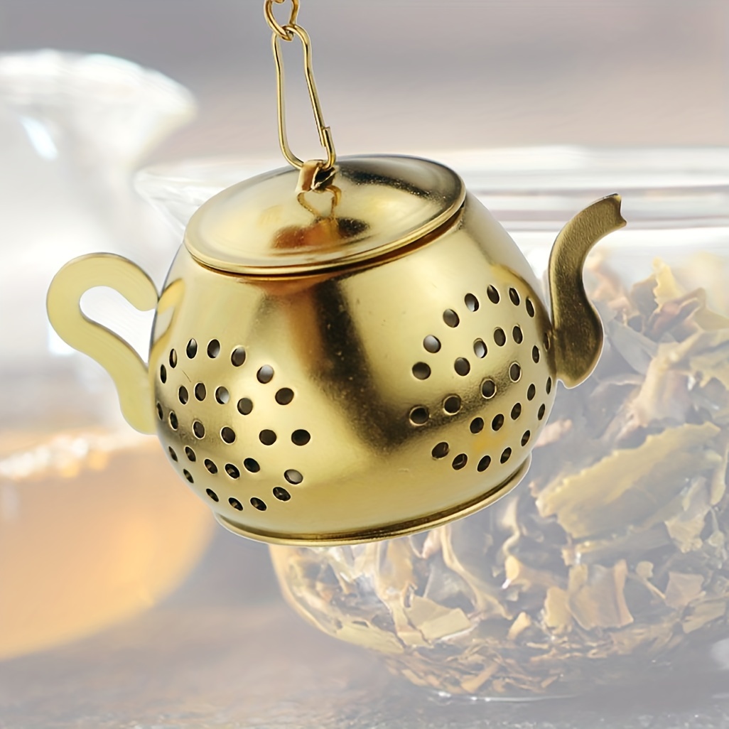 2pcs Diffuseur de thé en acier inoxydable Set à thé en acier inoxydable