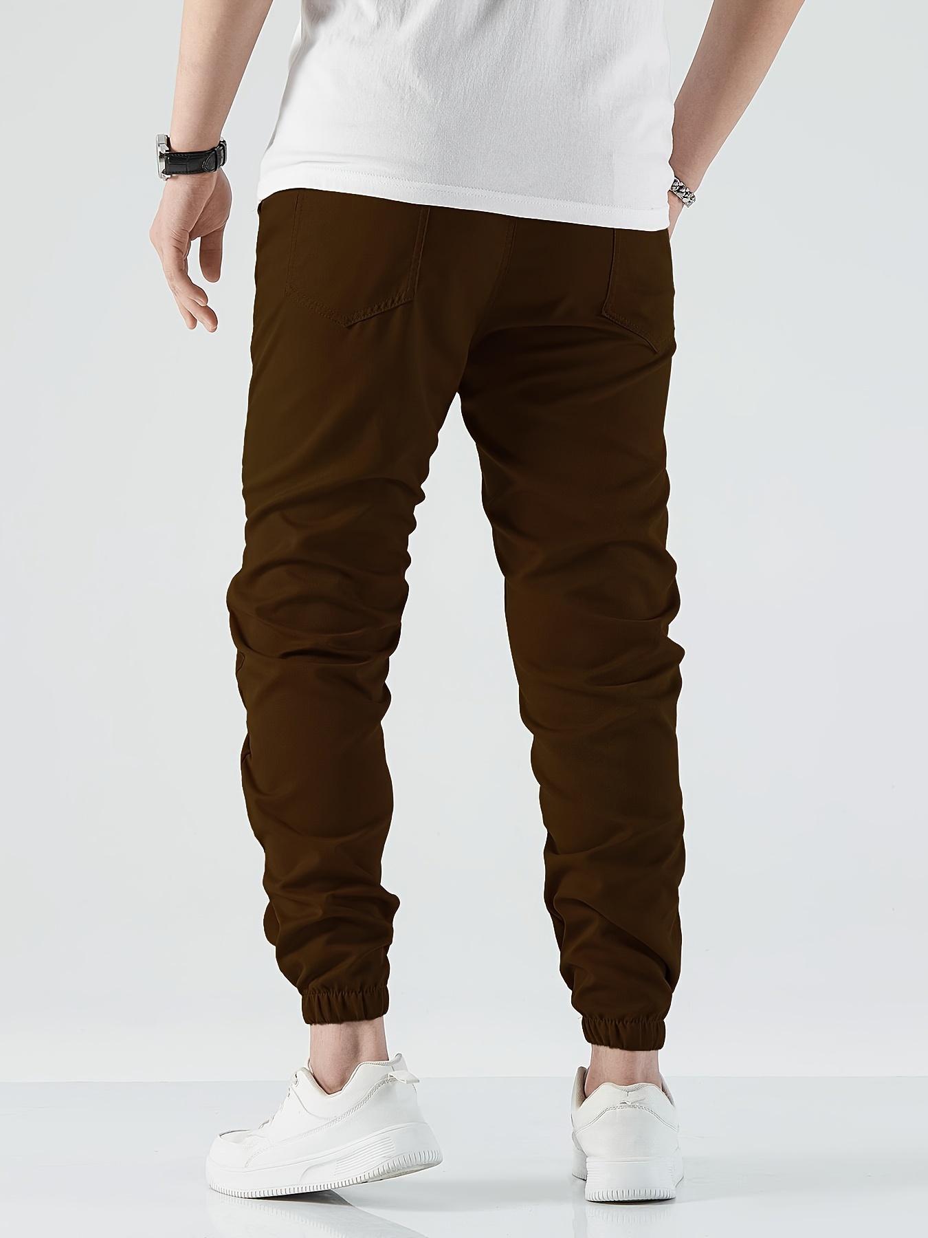 Pantalones Largos Estilo Cargo Moda Hombre Múltiples - Temu