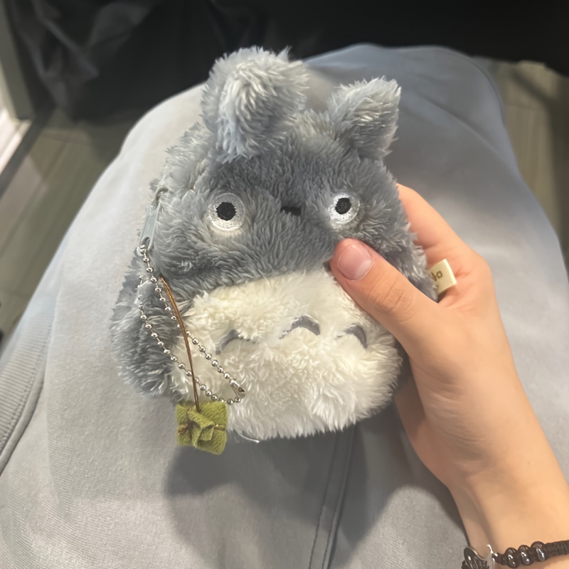 Cartoon Totoro Plush Coin Purse Kawaii Japanese Toy Totoro Doll Cute Movie  Character Birthday Gift