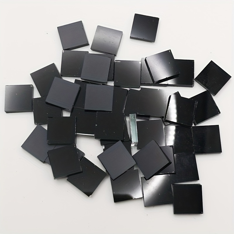 50 Pack Square Mirror tiles, 3 Inches Small Glass Mirrors for Crafts, DIY Projects, Mosaics, Art Supplies, and Home Decor