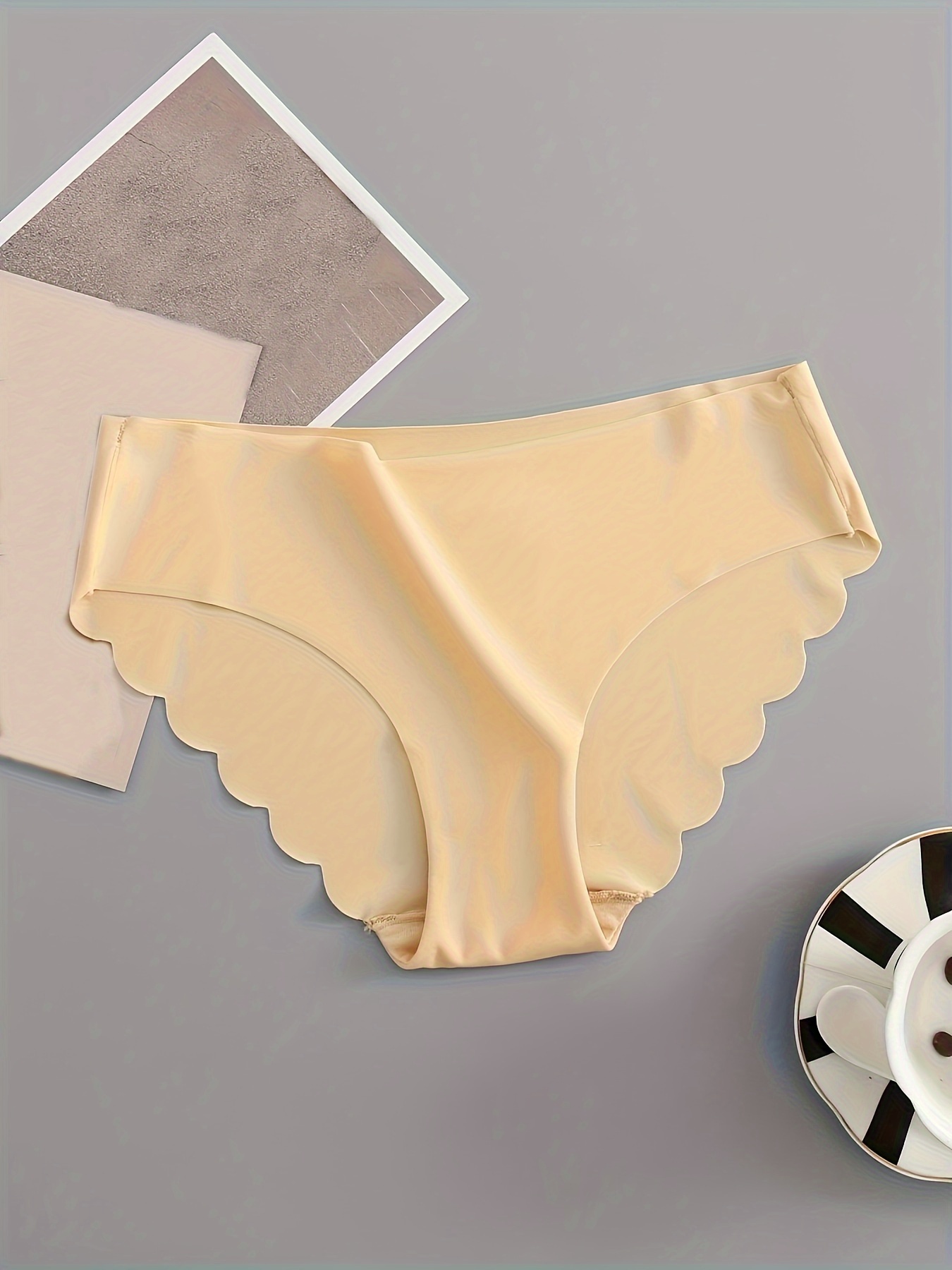 Briefs Thongs Underwear Knickers Panties Soft Breathable Seamless
